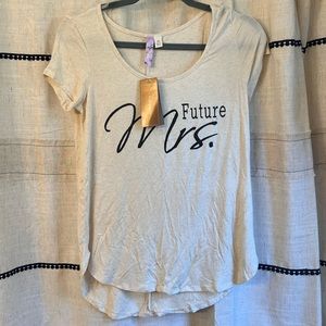 Future Mrs. Shirt | Francesca’s | NWT